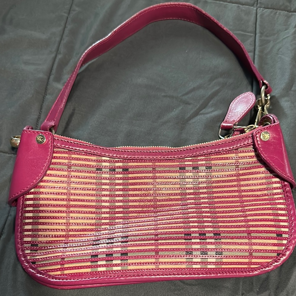 Stylish Pink and Tan Women's Bag